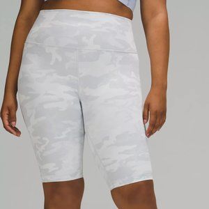 Lululemon Wunder Under Short 10" Ribbed Bike Shorts
